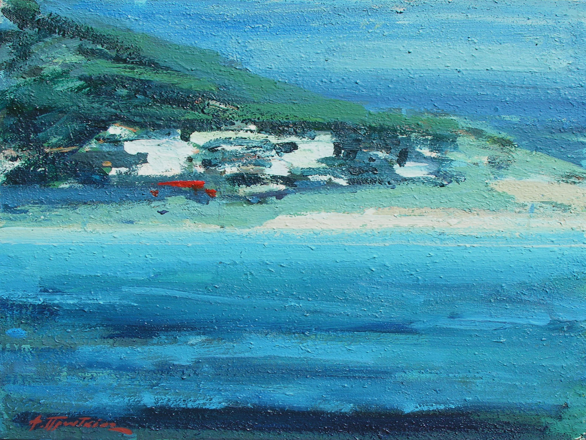 Παράθυρο στο Μπλε: η Έκθεση του Ηρακλείωτη Ζωγράφου Ανέστη Πρωταίου στο Πολιτιστικό Πολύκεντρο του Δήμου Ηρακλείου Αττικής