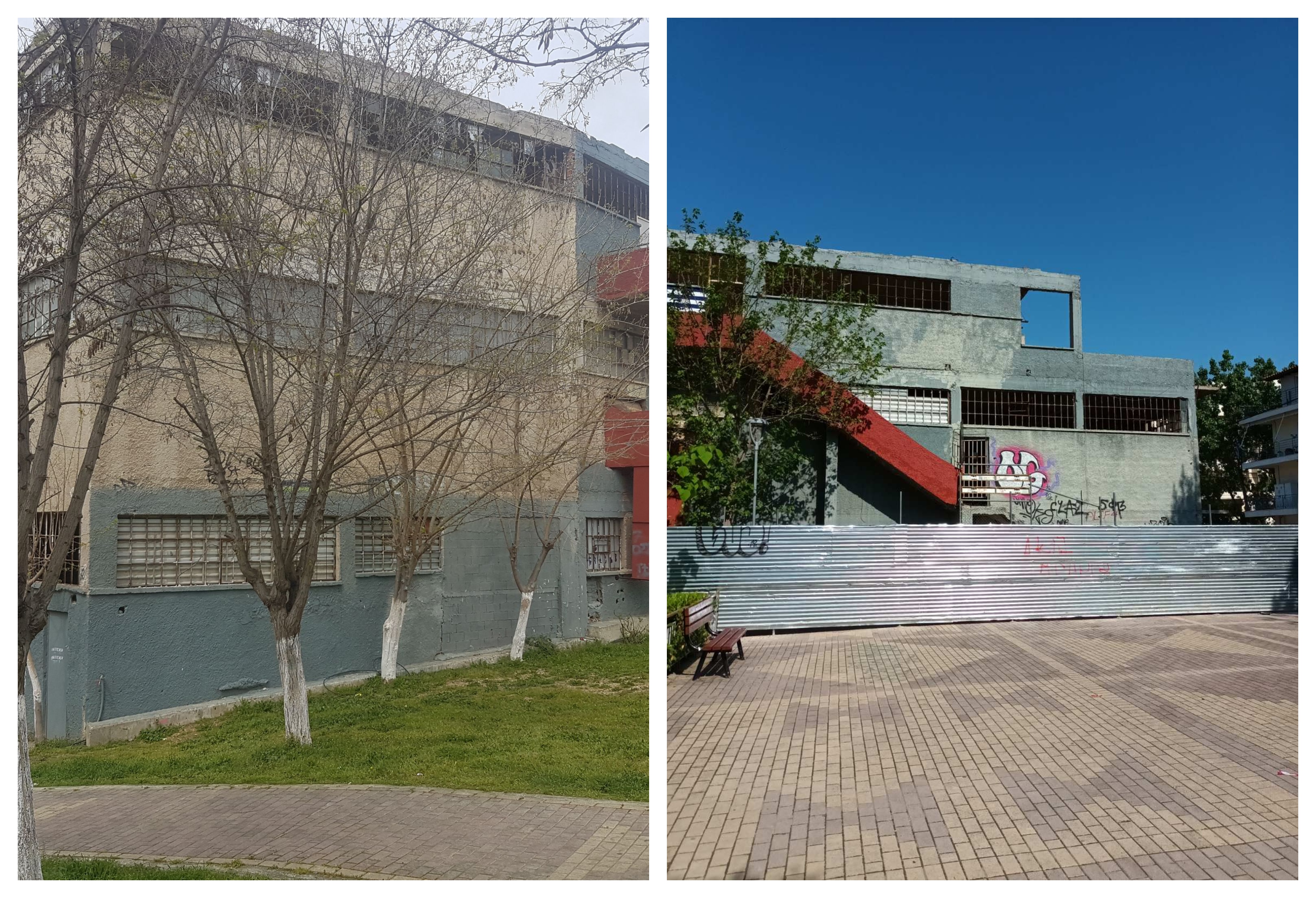 Ξεκινούν οι εργασίες αναστύλωσης στο παλαιό εργοστάσιο της οδού Πεύκων – Ένας νέος πολιτιστικός πολυχώρος διαμορφώνεται για τους Ηρακλείωτες