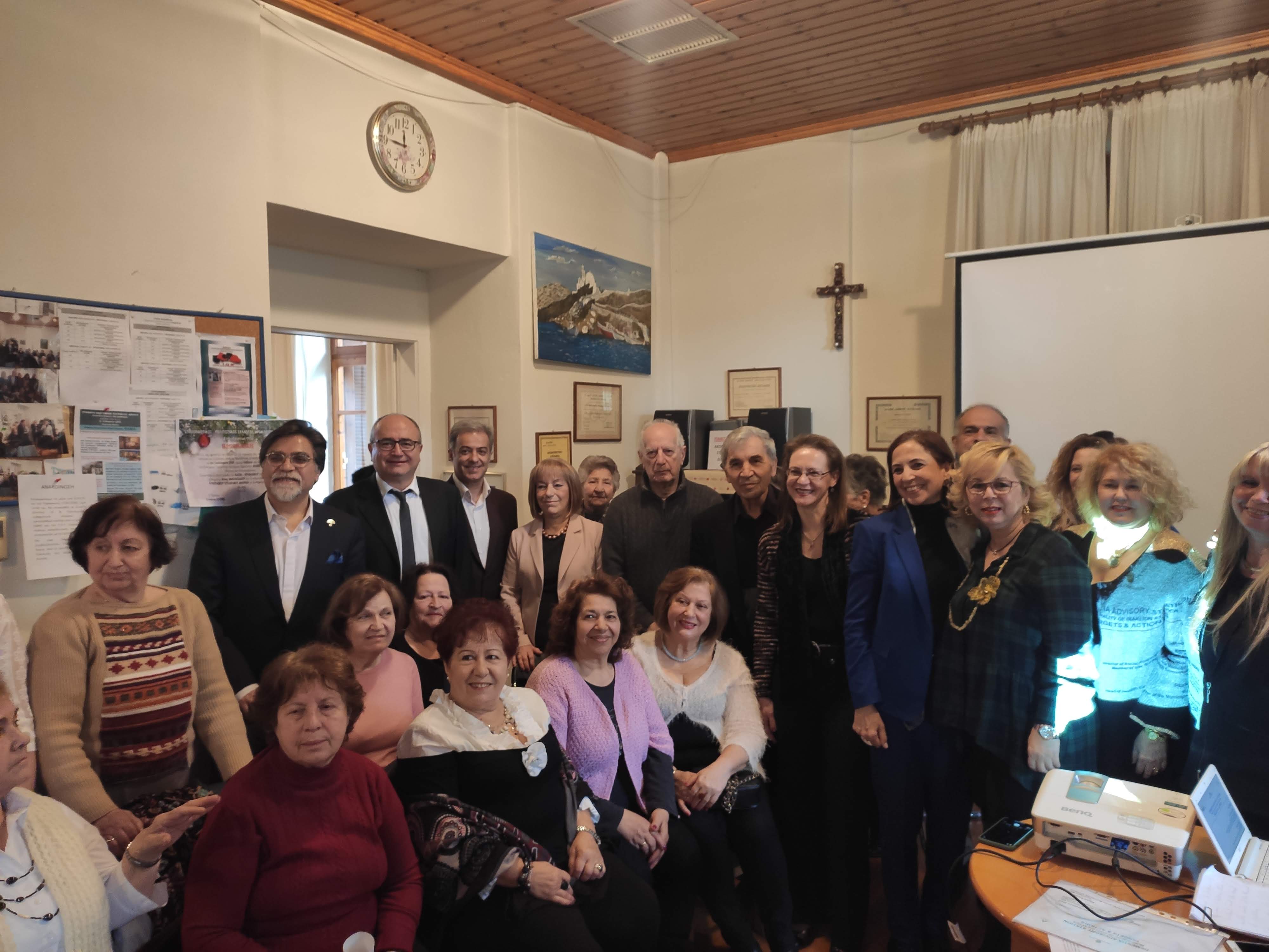 Αντιπροσωπεία στελεχών του Παγκόσμιου Οργανισμού Υγείας στον Δήμο Ηρακλείου Αττικής για την ανταλλαγή τεχνογνωσίας και την τόνωση των υπηρεσιών πρόνοιας