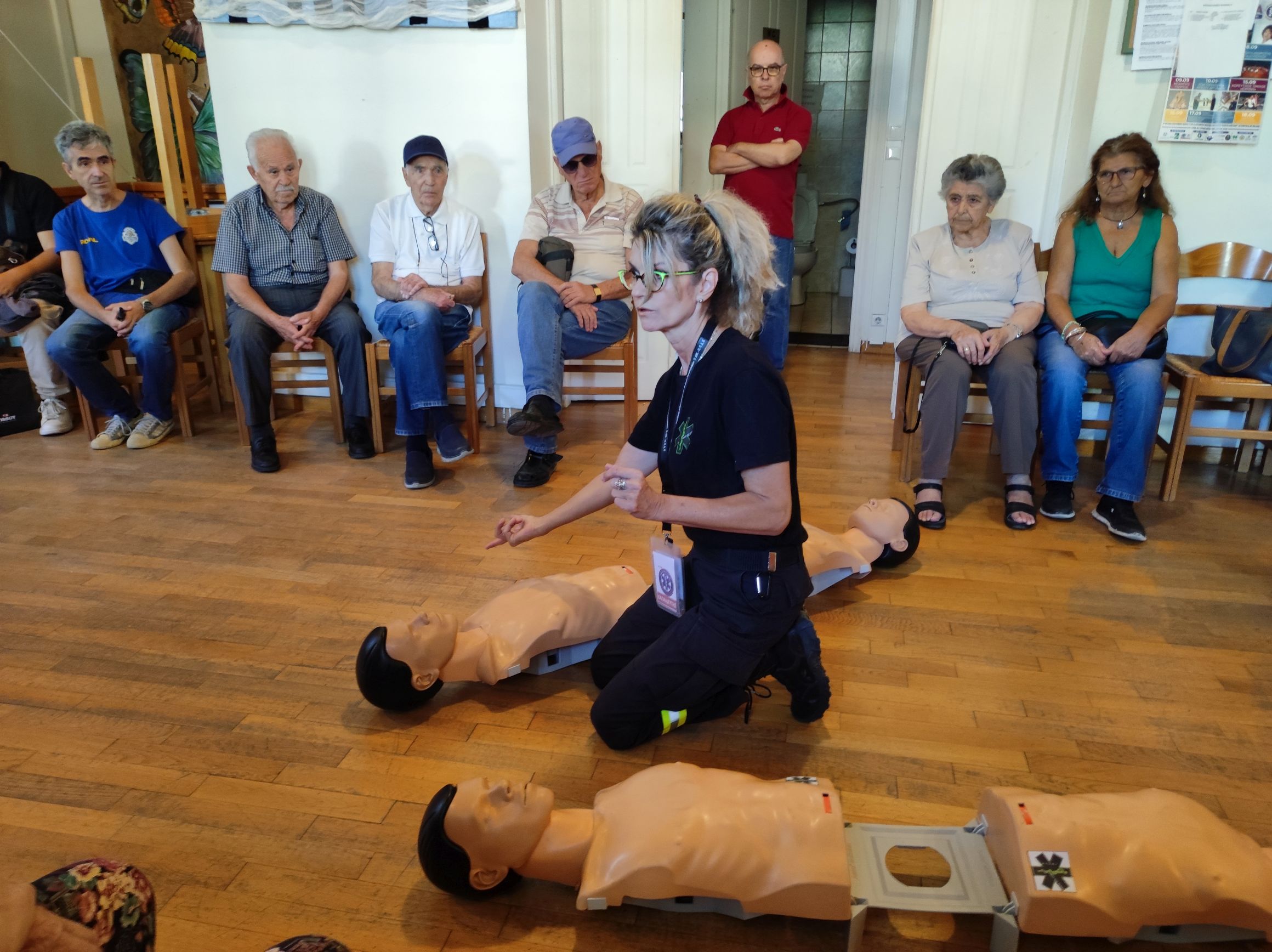 Νέος κύκλος μαθημάτων πρώτων βοηθειών στα ΚΑΠΗ του Δήμου Ηρακλείου Αττικής