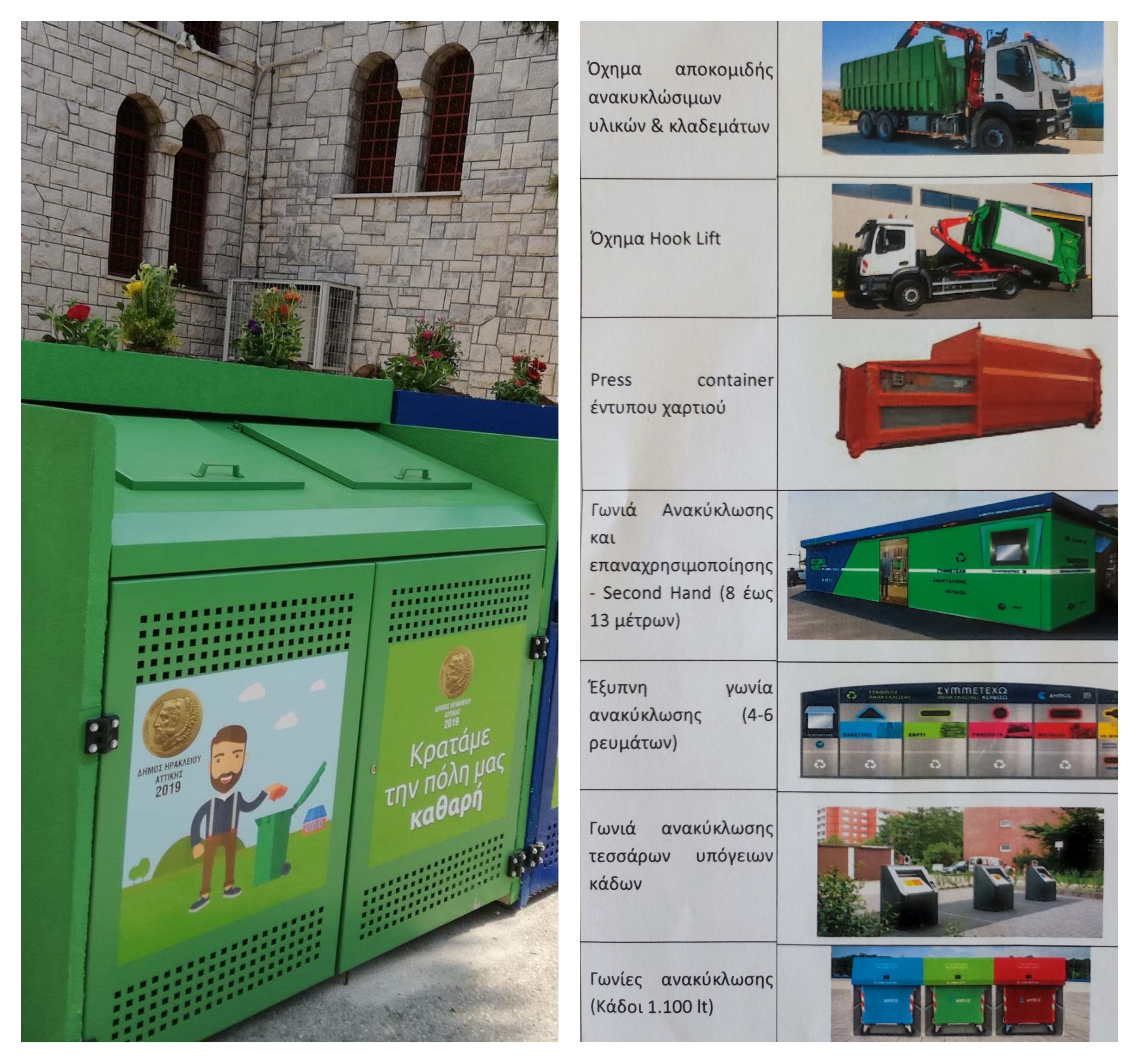 Με χρηματοδότηση 3,5 εκατ ευρώ ο Δήμος Ηρακλείου Αττικής αναβαθμίζει κι άλλο τις υπηρεσίες καθαριότητας προς τους δημότες