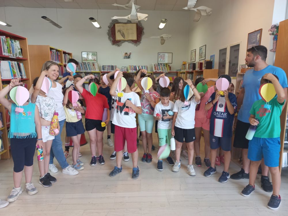 Καλοκαίρι στην Βιβλιοθήκη: “Παιχνίδι ως τα σύννεφα”