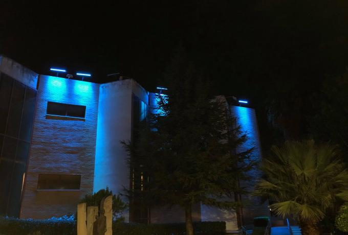 Ο Δήμος Ηρακλείου Αττικής τίμησε την Παγκόσμια Ημέρα για τον ΟΗΕ, στα μπλε το Πολιτιστικό Πολύκεντρο