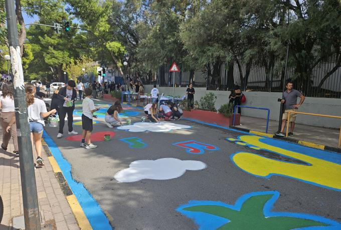 Τα παιδιά ζωγραφίζουν για ένα ασφαλέστερο οδικό δίκτυο: Outta Climate Festival στον Δήμο Ηρακλείου Αττικής